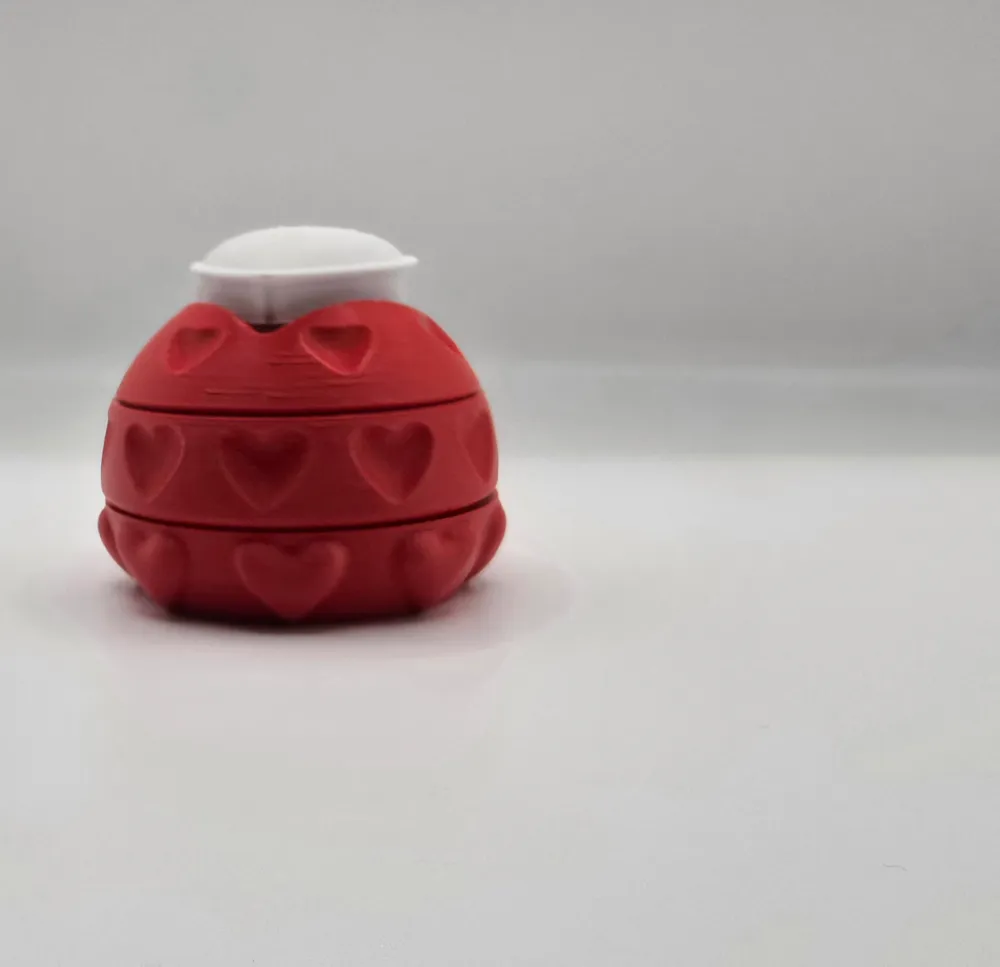 Valentine s keyboard clicker with 3d heart design by wesson3d makerworld