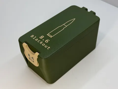 Caja o estuche: Ammo Box - 8.6 Blackout - 50 Rounds — referencia de MakerWorld