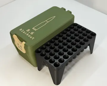 Caja o estuche: Ammo Box - 8.6 Blackout - 50 Rounds — vista de referencia 3