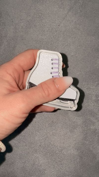 Ice Skate Fidget Clicker