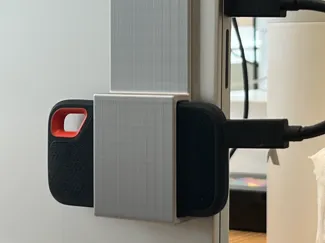 SanDisk SSD mount on vertical macbook (16mm) 