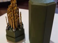 Hex based Drill BIt Case-0.16mm layer, 2 walls, 15% infill