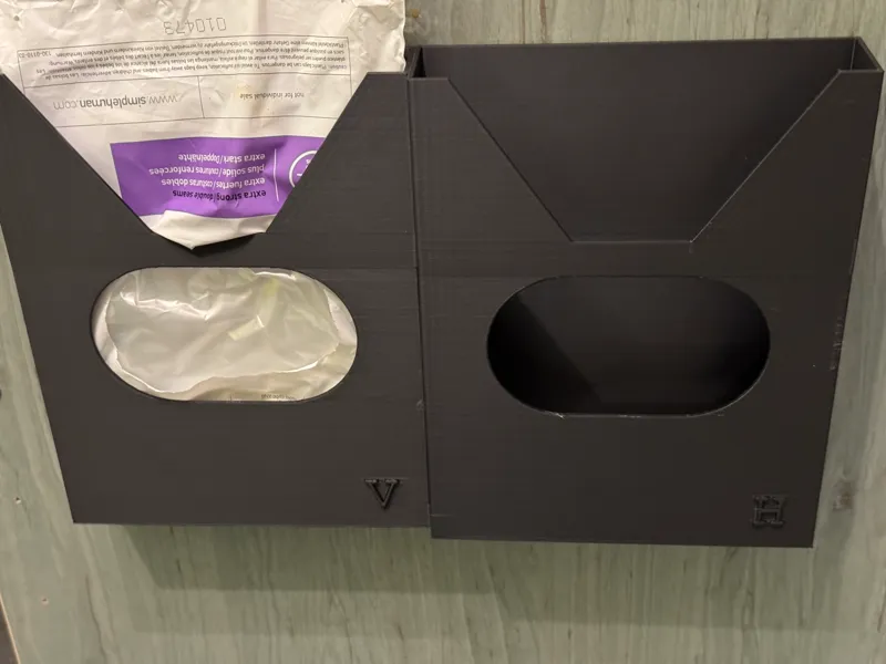Simple Human Custom Fit Bag Holder Dispenser SizeV