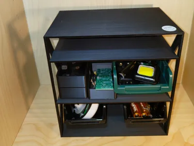 Storage Bin Shelf
