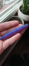 10gram weight, 1,6mm hole for the line.