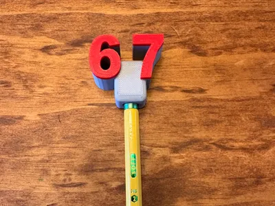 Pencil Topper 6ix7en