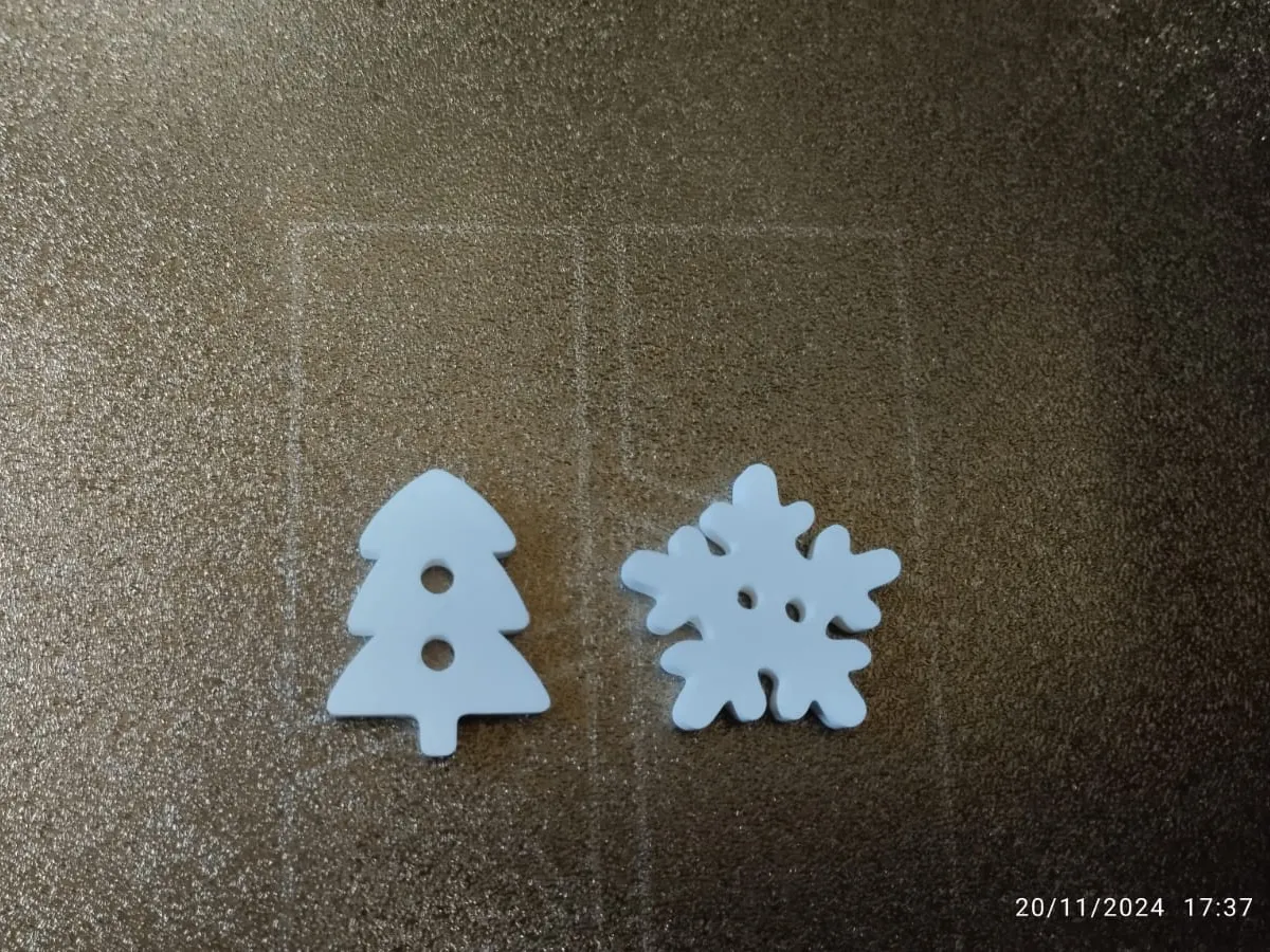 Boutons de Noël