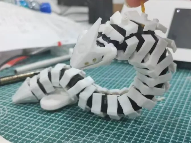 Miniatura 1 do modelo 3D 机甲大蛇比纳 蔚蓝档案总力战BOSS