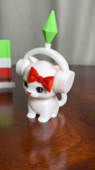 Dancing Cat Sims with Spring Head