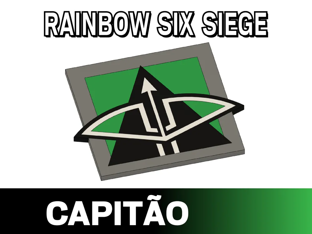 Capitao - R6 Logo by Creativity Lab - MakerWorld