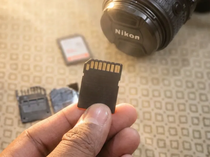 Camera SD card Enclosure Body