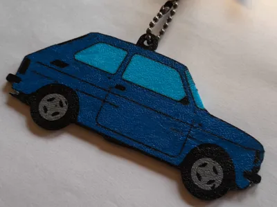 Fiat 126p ST Keychain