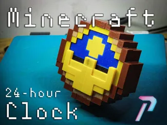 我的世界时钟 Minecraft clock