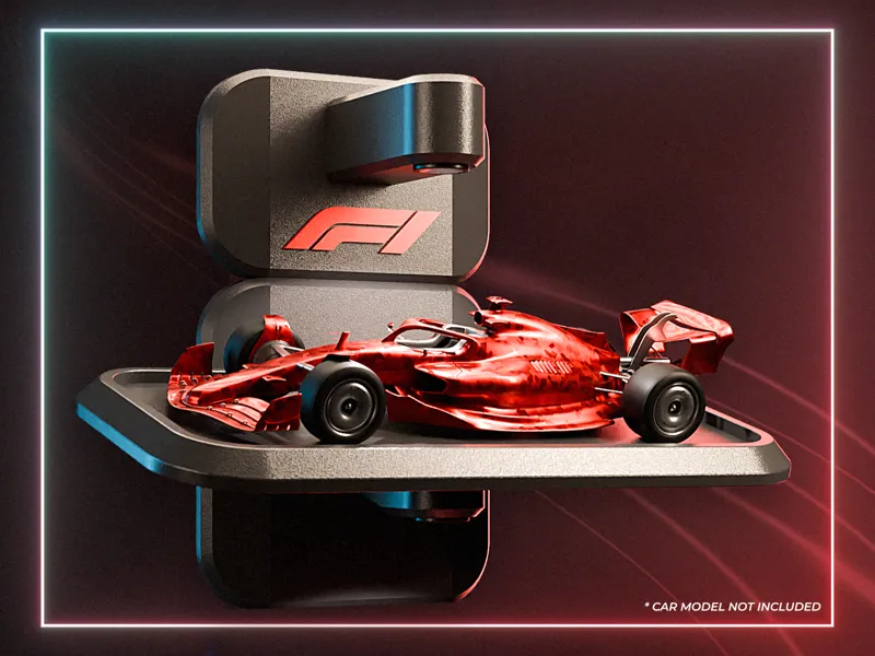 Wall Display for F1 Mini Cars