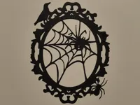 Décoration murale araignées Halloween — photo 1