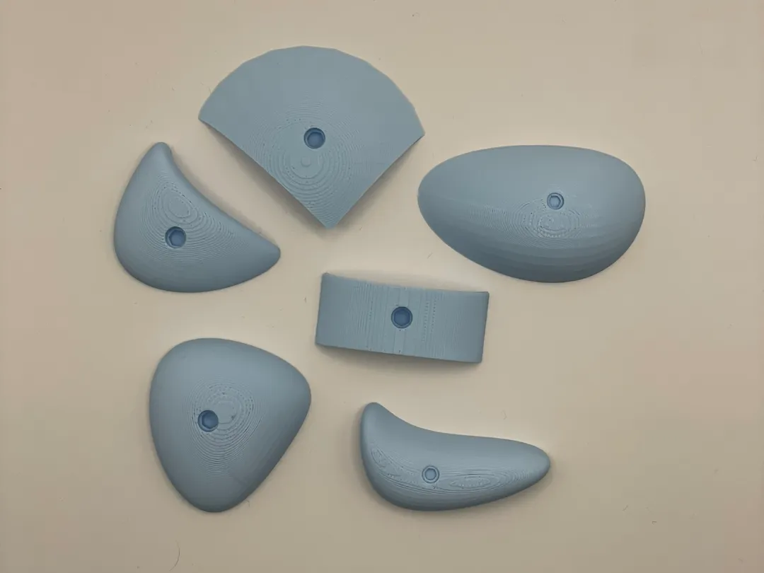 Aimants décoratifs rochers d'escalade 6x2