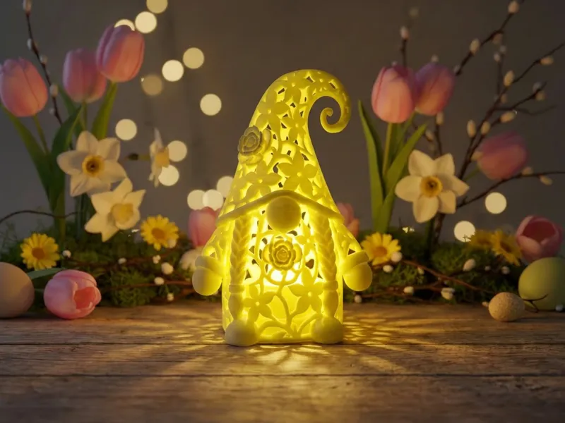 Lumorna | Frühlingswichtel-Dame “Blumenzauber”