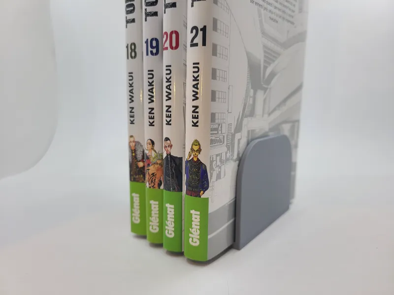 Support de livres en L