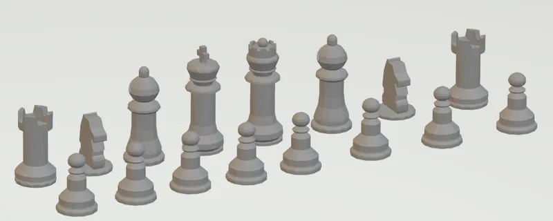 Simple Chess set