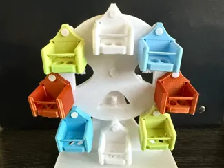 My Calico Critter Ferris wheel