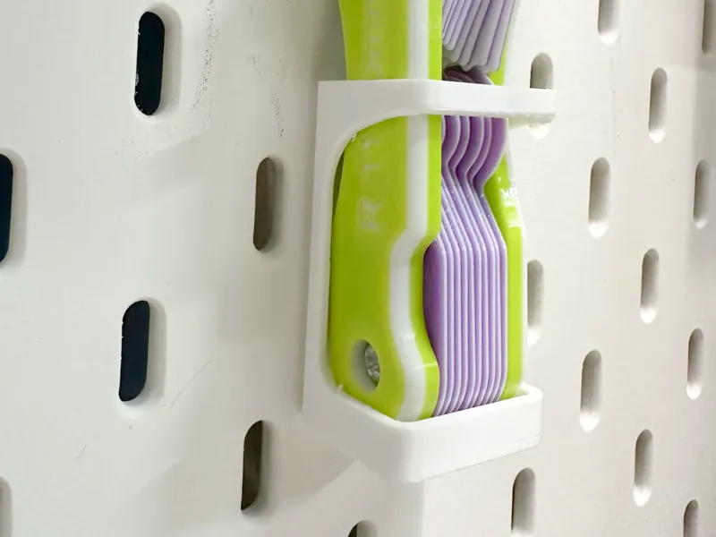 radius gauge for IKEA Skadis board 