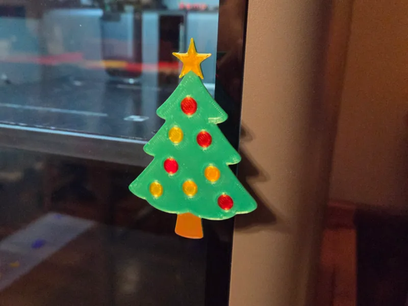 P2S Christmas tree door handle