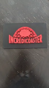 Enseigne Incredicoaster Disney — photo 2