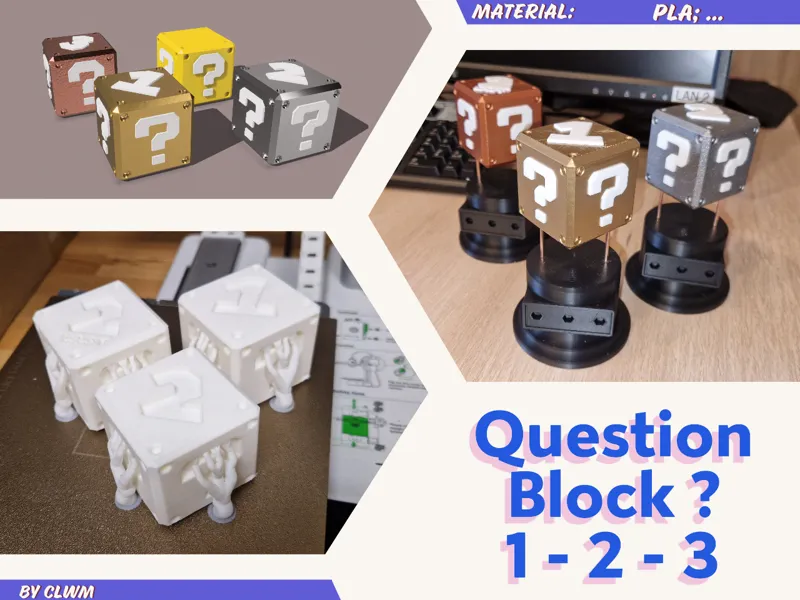 Question Block Standard and Numbers 1 - 2 - 3