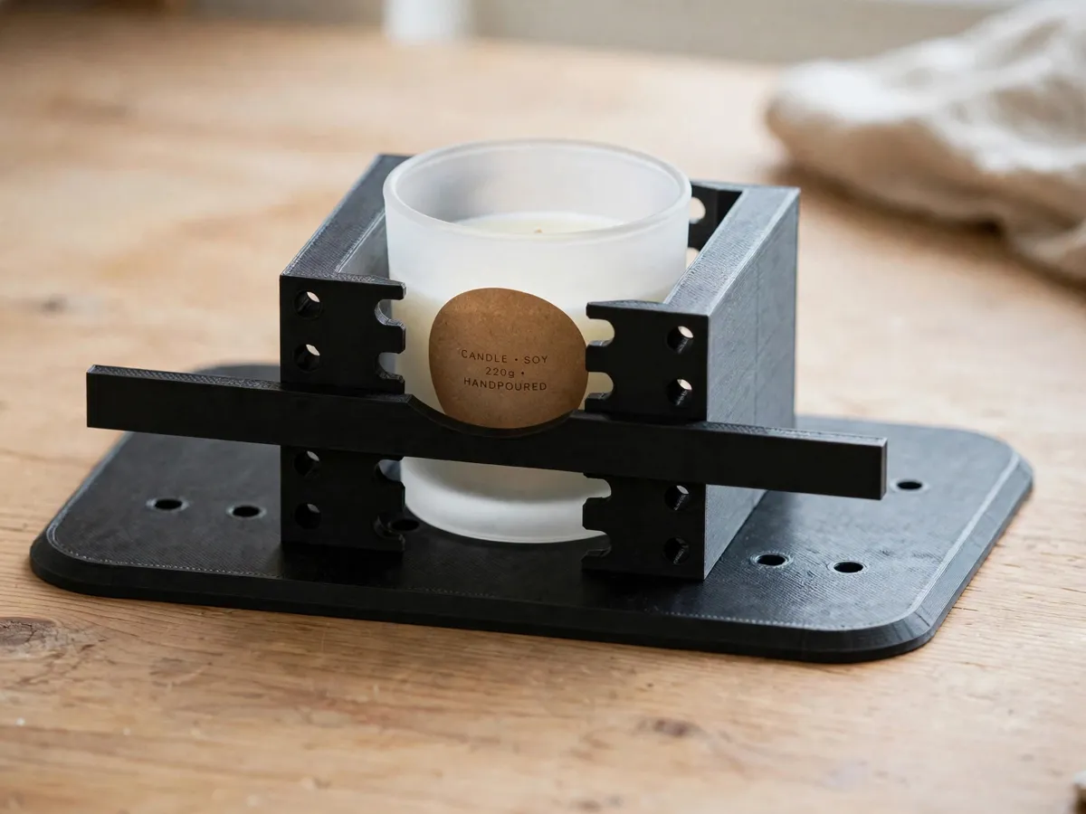Label Alignment Jig — Straight, Centered Labels - Free 3D Print Model ...
