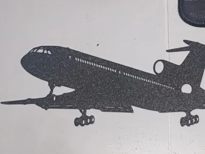 Tupolev Tu-154M Wall Art