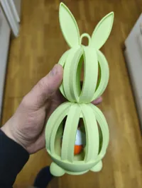 Easter bunny size 2,0 L with storage space