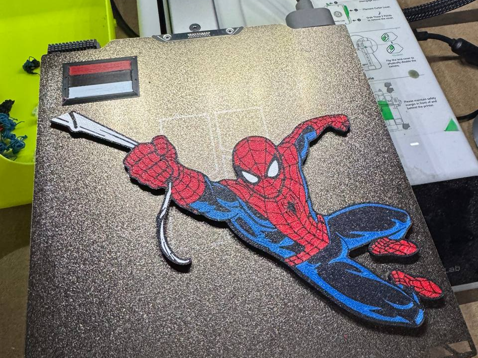 Spider-Man – Multicolor 4-Color AMS Wall Art - 1