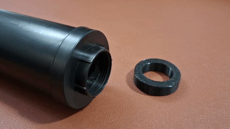 Filament vacuum bag pump TPU adapter