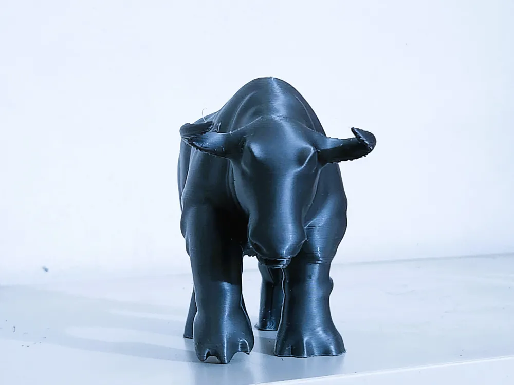 Botero Design Bull sculpture Botero style - Free 3D Print Model - MakerWorld