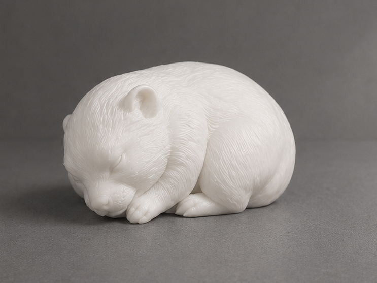 Cute Sleeping Hamster - Animal 