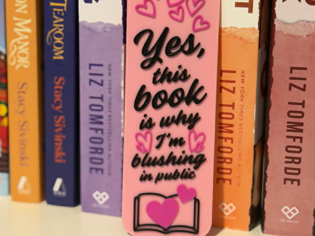 Bookmark - Blushing in public