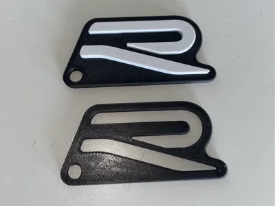 VW R-Line Keyring