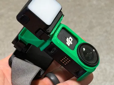 DJI Osmo Nano Vertical Headband With Light