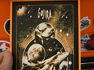 Gojira Flying Whales Hueforge