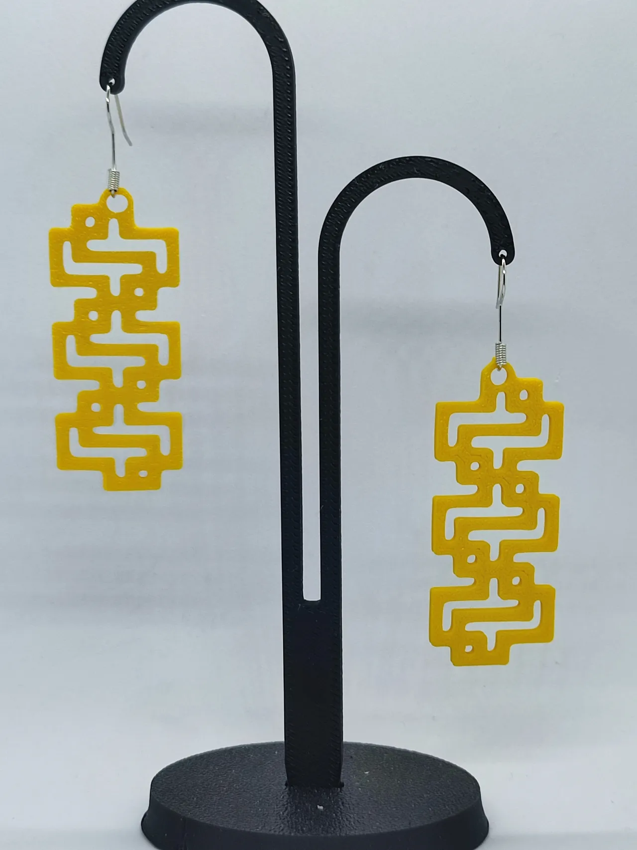 Aretes Puzzle Amarillo view 3