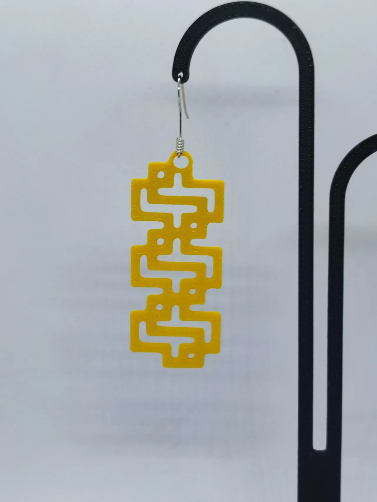 Aretes Puzzle Amarillo view 4
