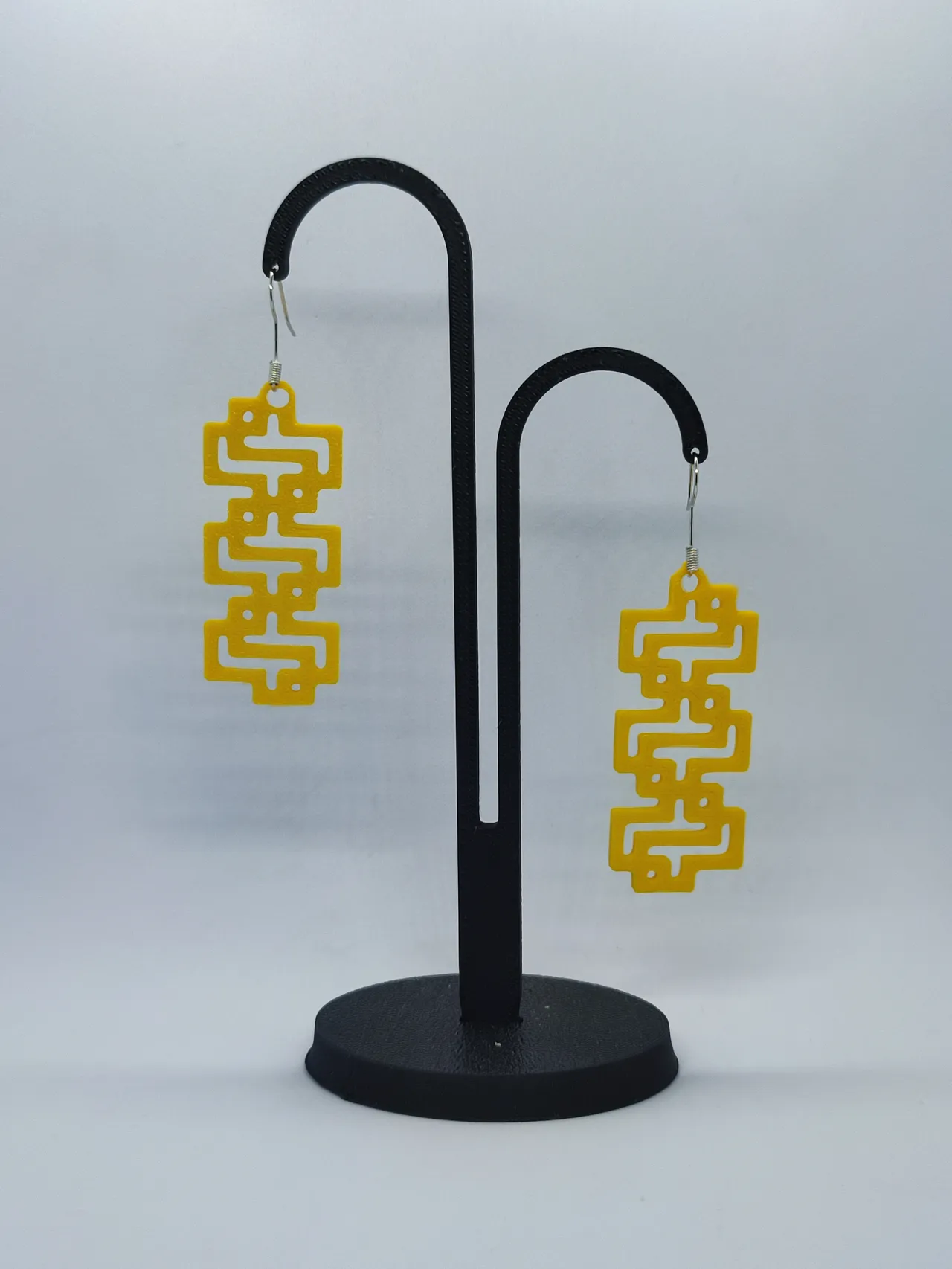 Aretes Puzzle Amarillo view 2