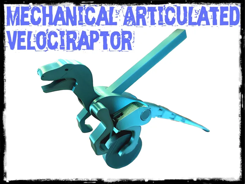 Mechanical Articulated Velociraptor 