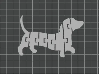 Flexi Weenie Dog