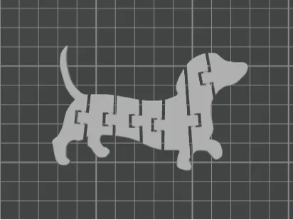 Flexi Weenie Dog