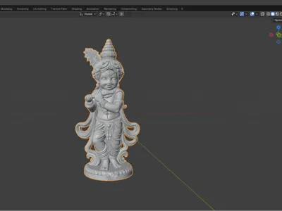 Indian(Hindu) god shri Krishna (laddu gopal) 