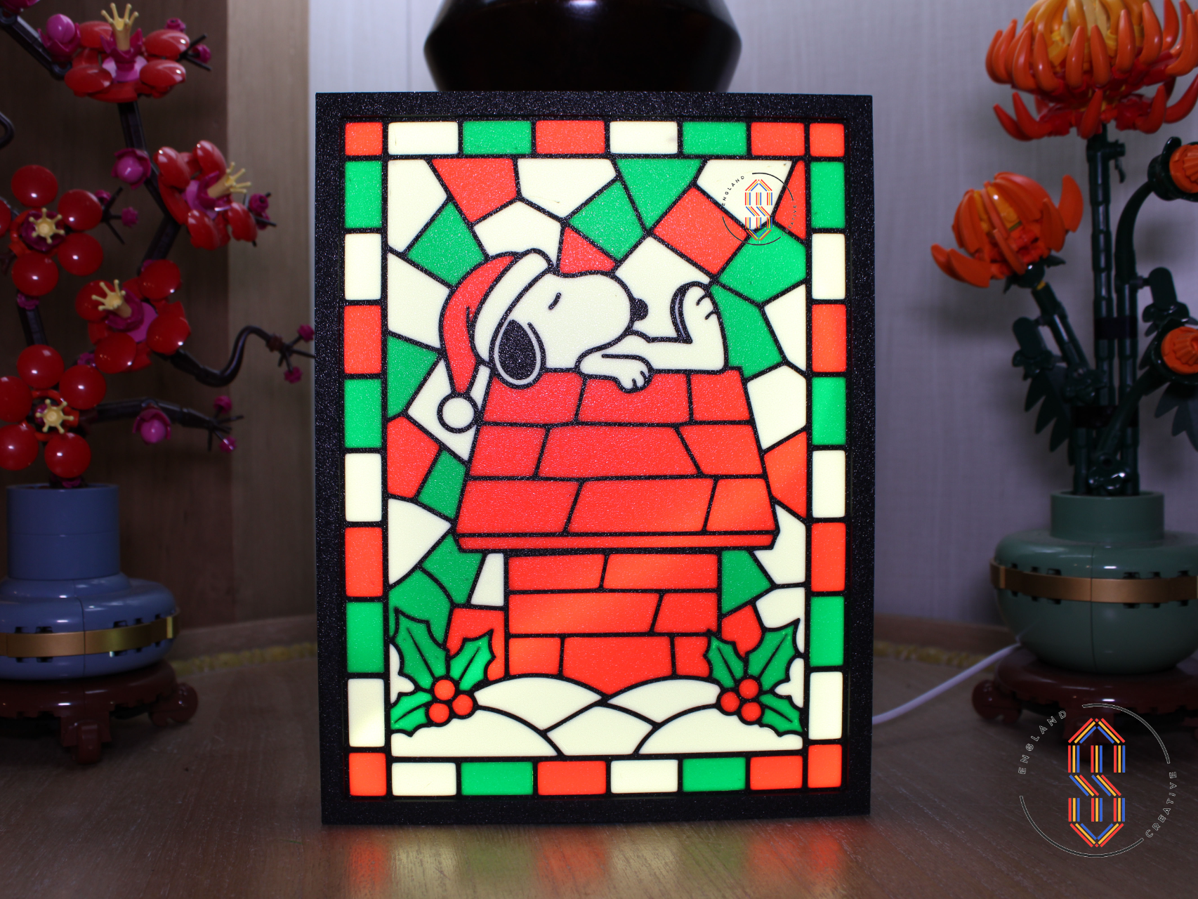 Stained Glass - Snoopy - 1
