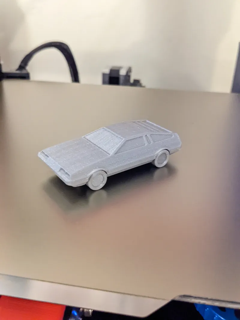 Mini-DMC DeLorean: Print-In-Place