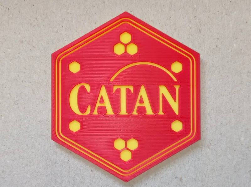 Catan Coaster