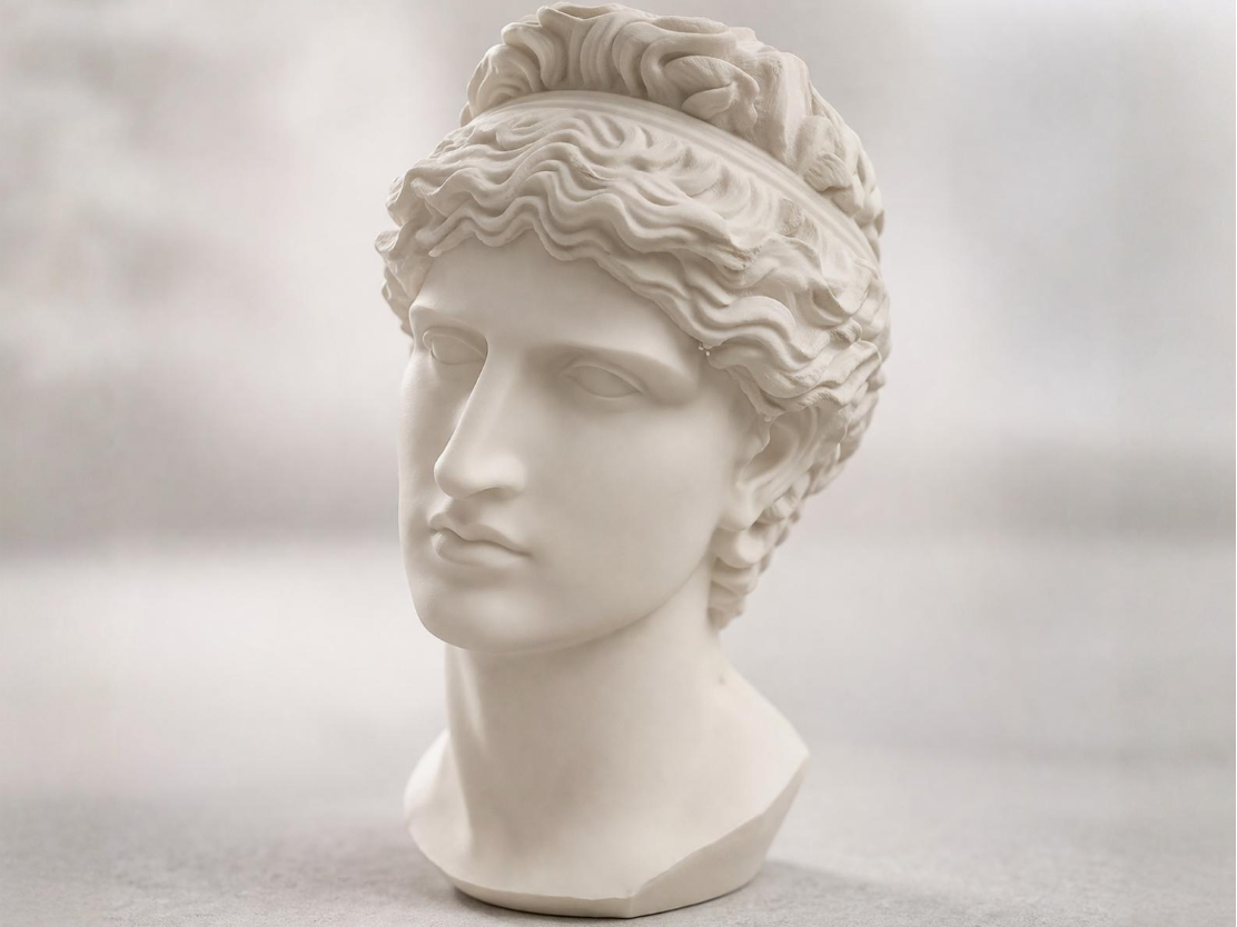 Miniatura 2 do modelo 3D Griechische Statue